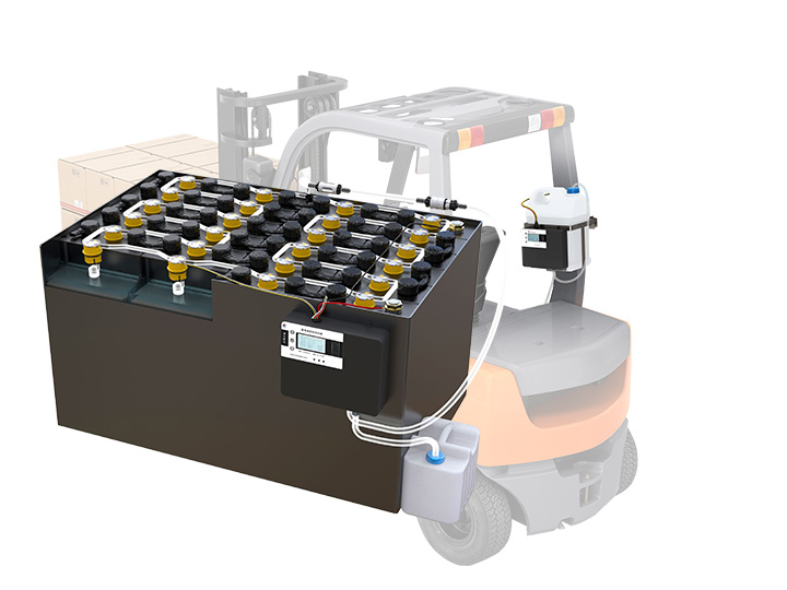 蓄電池智能加水系統36V